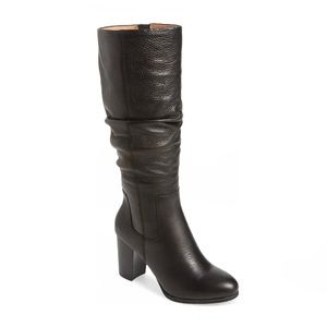 Vionic Black Lolita Knee High Boots NIB